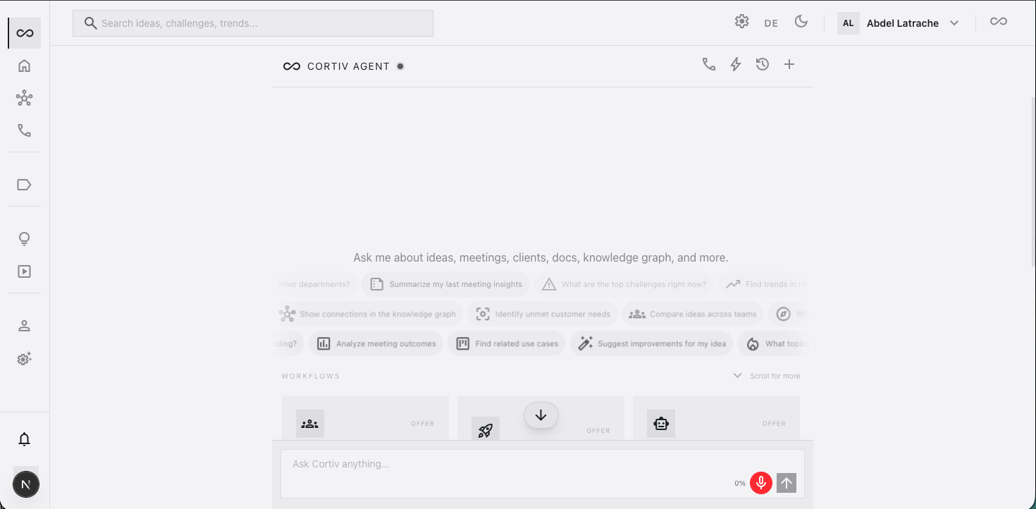 CORTIV — der Agent im Browser